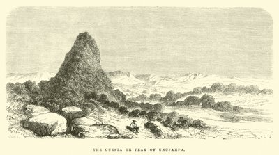 La Cuesta o Picco di Unupampa da Edouard Riou